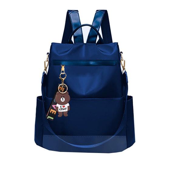 Imagem de Bolsa Feminina Alça Extra Ajustavel Mochila Excelente Qualidade Moderna Espaçosa Grande Sistema Fechamento Antifurto Top