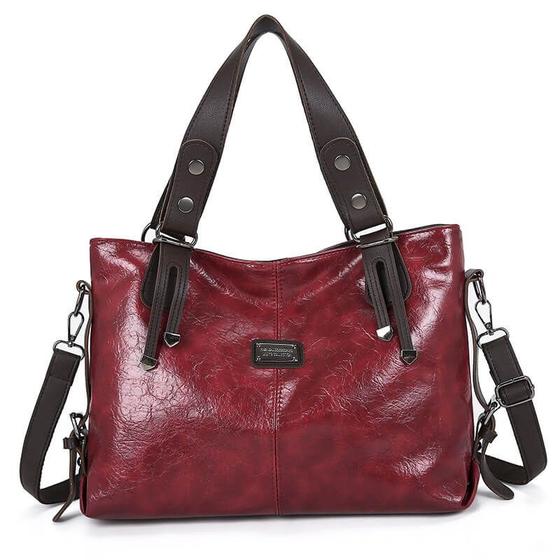 Imagem de Bolsa feminina casual executiva notebook tablet tecido macio luxo premium 