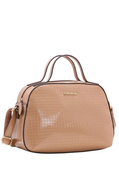 Bolsa Feminina Chenson Transversal Verniz Texturizada Menor preço em Bolsa Feminina Chenson Transversal Verniz Texturizada