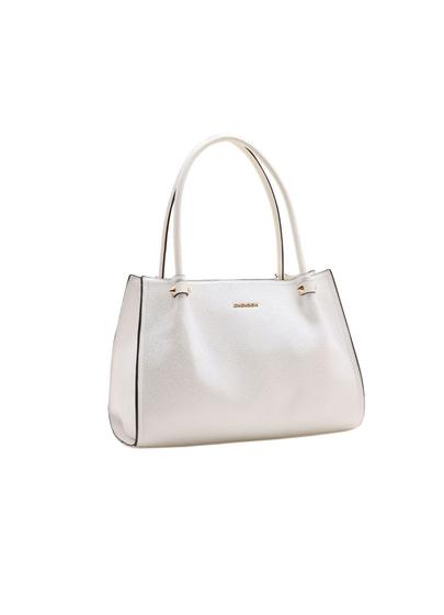 Imagem de Bolsa Feminina Chenson Verniz Texturizado 3483568 Branco