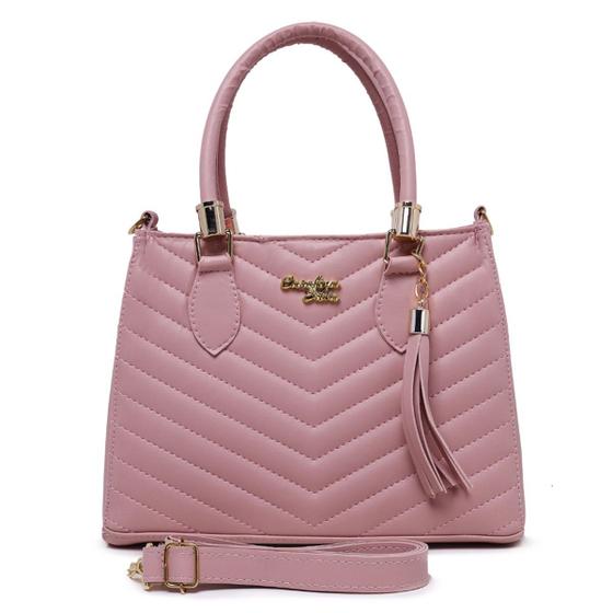 Imagem de Bolsa Feminina De Alça Lorena Varias Cores Ótima Qualidade com alça Transversal