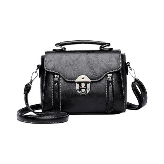 Imagem de Bolsa Feminina De Couro PU De Grande Capacidade, Bolsa De Ombro Crossbody, Bolsa Mensageiro