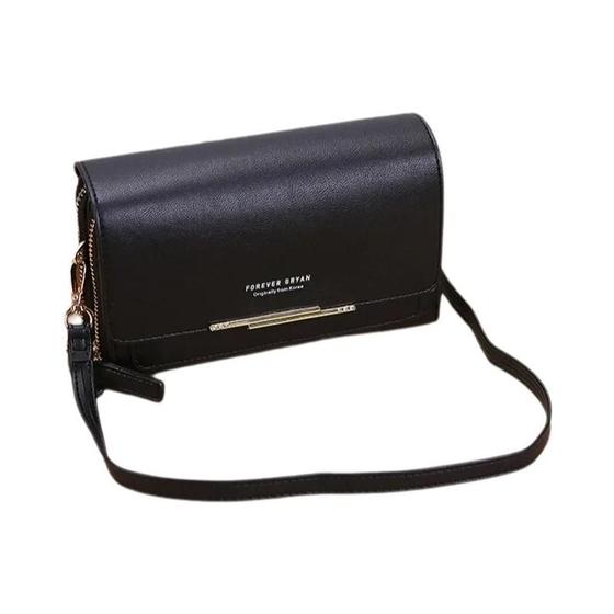 Imagem de Bolsa Feminina de Couro PU - Grande Capacidade, Modelo Crossbody