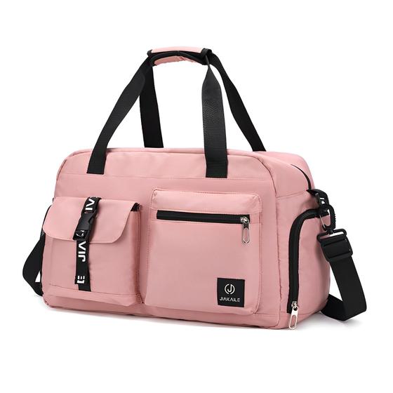 Imagem de Bolsa Feminina Esportiva Semi Impermeavel Espaçosa Academia Treino Trabalho Passeios Leve Prática Tecido Linha Premium