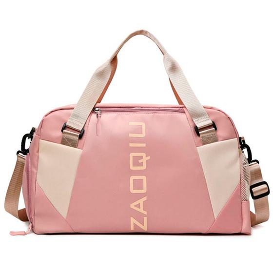 Bolsa Feminina Esportiva Semi Impermeavel Espaçosa Treino Academia ...