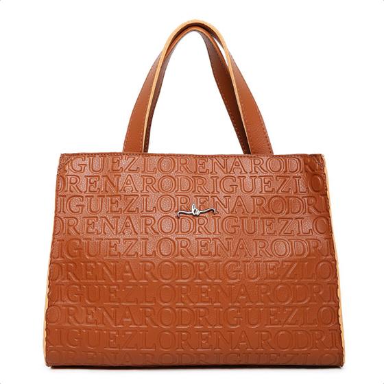 Imagem de Bolsa Feminina Grande Espaçosa Fechamento em Ziper Forrada Lançamento