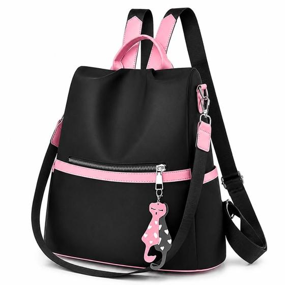 Bolsa Feminina Grande Mochila Antfurto Impermeável Reforçada