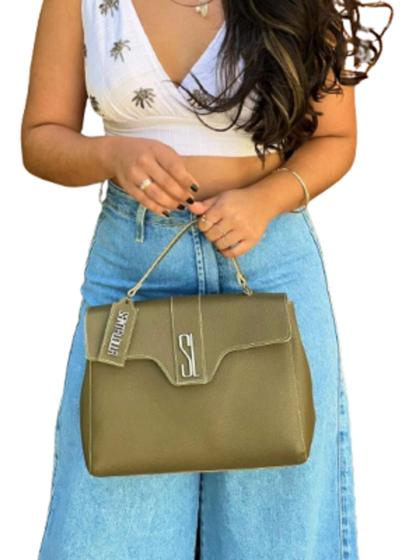 Imagem de Bolsa Feminina  Grande - Premium de Luxo - Couro