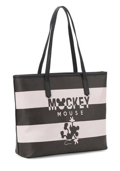 Imagem de Bolsa Feminina Grande Pvc Original Mickey Mouse Disney Preta bmk78593-PT