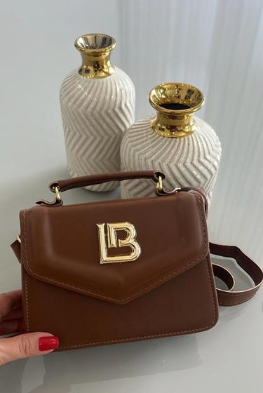 Imagem de Bolsa Feminina Lateral Baby Transversal Estilo Envelope Casinha com Metal Estilosa