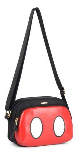 Imagem de Bolsa Feminina Lateral Transversal Mickey Mouse