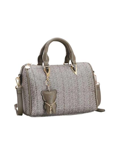 Imagem de Bolsa Feminina Monograma Matelasse Bau 3483895 Natural