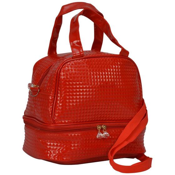 Imagem de Bolsa Feminina Necessaire Térmica Vermelho CBRN17447