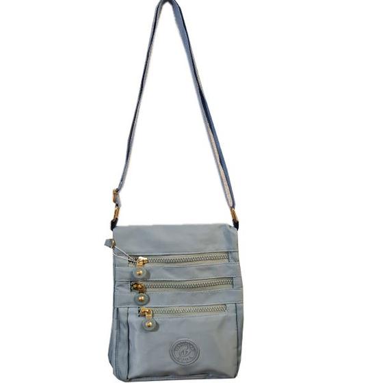 Imagem de Bolsa Feminina Nylon Transversal + Pompom TY783