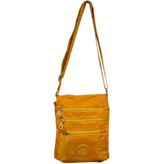 Imagem de Bolsa Feminina Nylon Transversal Ty783 Amarelo