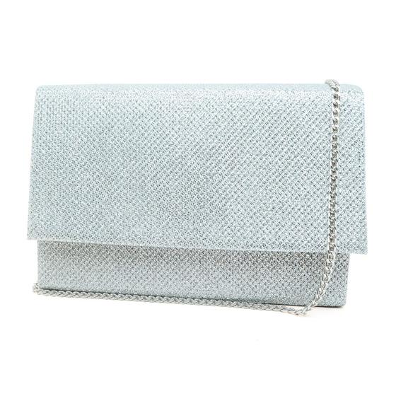 Imagem de Bolsa Feminina para festas Com Gliter Clutch Casamento Balada Luxo