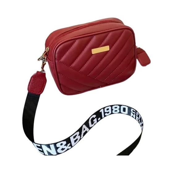 Imagem de Bolsa Feminina Pequena De Couro Pu, Bolsa Crossbody Com Zíper, Designer De Luxo, Bolsa Mensageiro De