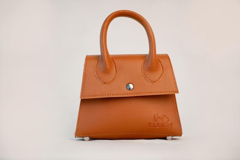 Imagem de Bolsa Feminina Pequena Transversal Marrom Mini Bag