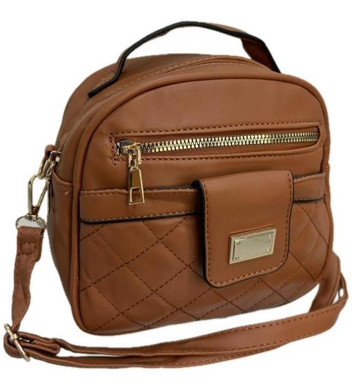 Imagem de Bolsa Feminina Pequena Transversal Tiracolo Alça lateral Moda Fashion Reforçada