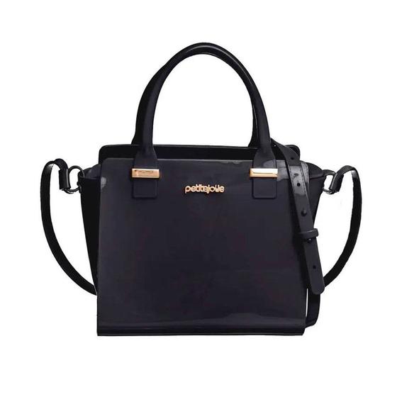 Bolsa Feminina Petite Jolie Love II Bag PJ5214II Preto Menor preço em Bolsa Feminina Petite Jolie Love II Bag PJ5214II Preto