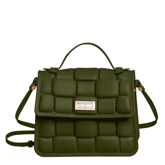 Imagem de Bolsa feminina petite jolie vic original verde oliva pj10410