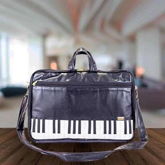 Imagem de Bolsa feminina piano organists house notebook