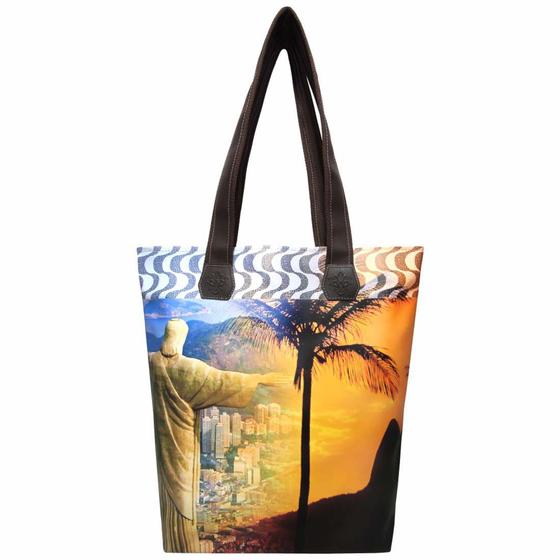 Imagem de Bolsa Feminina Praia Impermeável Rio de Janeiro Magicc Bolsas