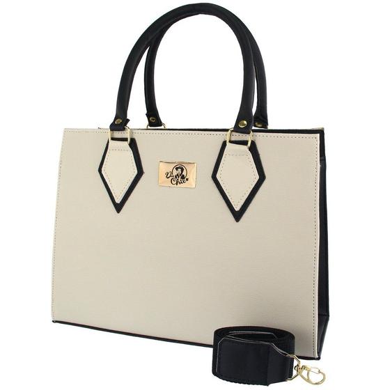 Imagem de Bolsa feminina square alça de mão e transversal castelo