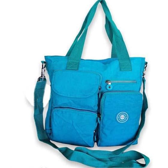 Imagem de Bolsa Feminina Tiracolo Nylon Tactel 9000 Azul