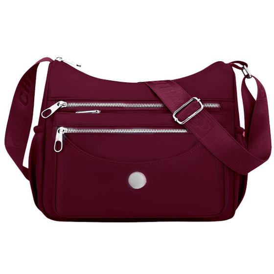 Imagem de Bolsa Feminina Transversal Bag Corrente Tiracolo Pochete Bolsinha Shoulder Alça Lateral Ajustável Reforçada  Mensageiro 