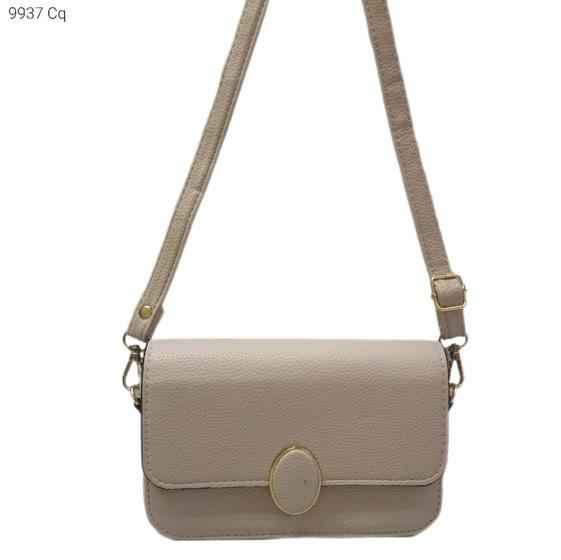 Imagem de Bolsa Feminina Transversal com Tampa e Ziper 9937