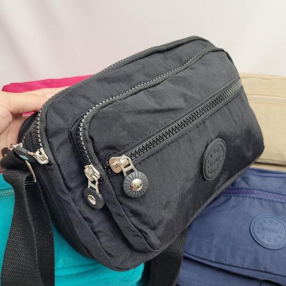 Imagem de Bolsa Feminina Transversal Crossbody  Porta Celular Unissex Alça Lateral Carteiro Sport