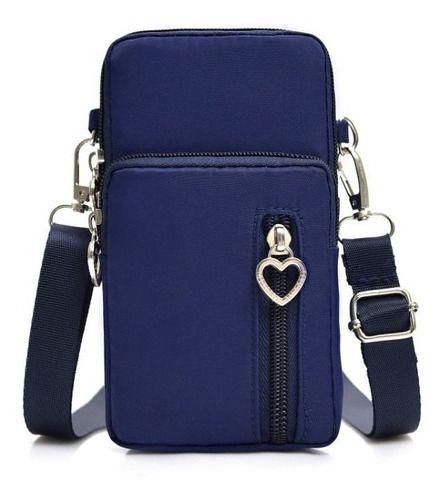 Imagem de Bolsa Feminina Transversal + Mão Impermeável Zíper