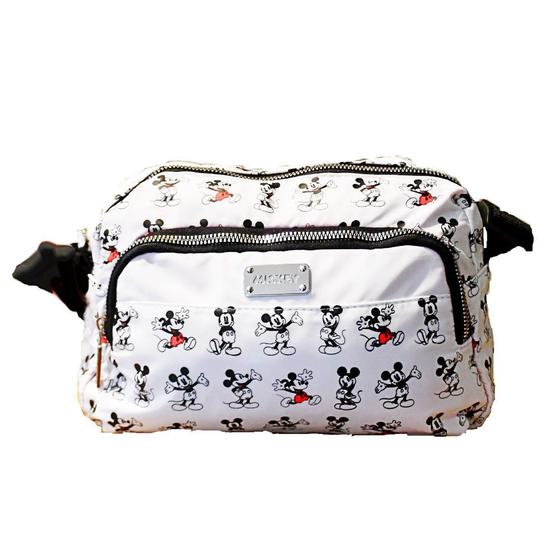 Imagem de Bolsa Feminina Transversal Mickey Off White Pequena Original