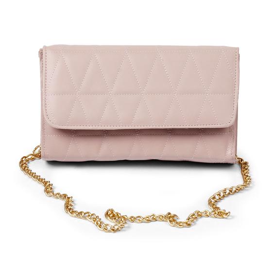 Imagem de Bolsa Feminina Transversal Ombro Com Alça Corrente e Zíper Várias Cores