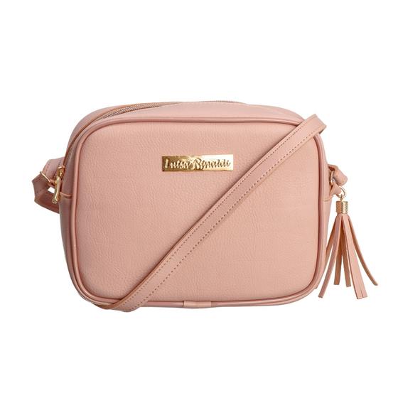 Imagem de Bolsa Feminina Transversal Pequena Rose Nude