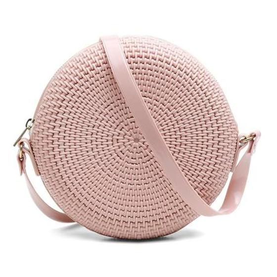 Imagem de Bolsa Feminina Transversal Pequena Tiracolo Quebek Casual Pvc