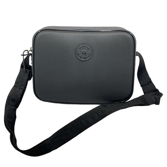 Imagem de Bolsa Feminina Transversal Quadrada PVC/Gorgurão Moleca 5007.1