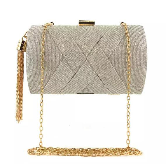 Imagem de Bolsa Festa Clutch Bordado Blogueira Papilloo