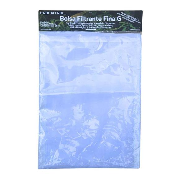 Imagem de Bolsa G para materiais filtrantes para Aquário Mídias Carvão