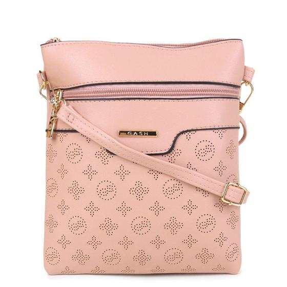Bolsa Gash Pequena Transversal Recortes a Laser Feminina Menor preço em Bolsa Gash Pequena Transversal Recortes a Laser Feminina