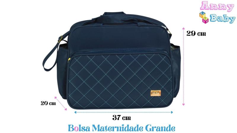 Imagem de Bolsa Grande Maternidade Luxo