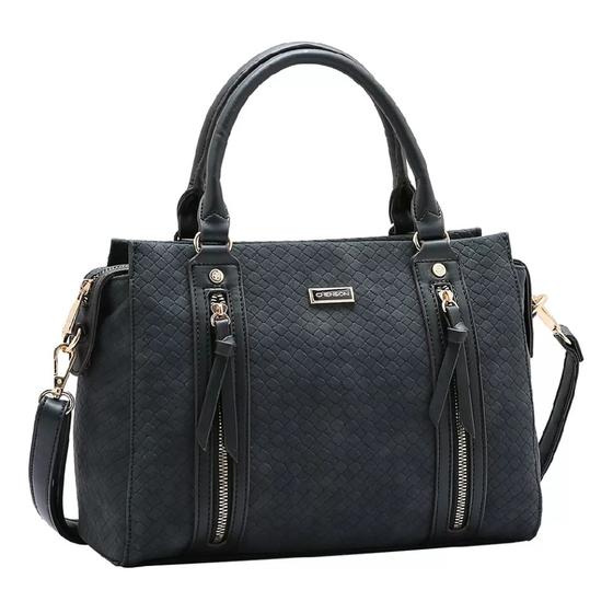 Imagem de Bolsa Hobo Transversal Feminina Preto 3484816 - Chenson