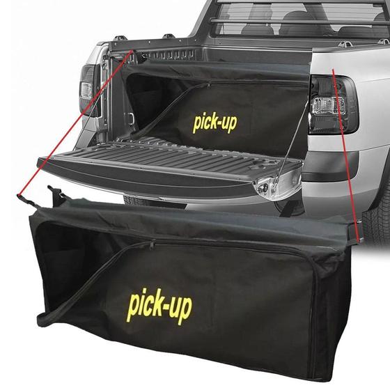 Imagem de Bolsa Impermeável Organizadora Para Caçamba Picape Pick-up Volkswagen Saveiro