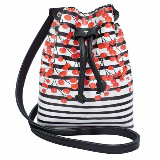 Imagem de Bolsa Infantil Menina Cerejinhas Magicc Bolsas MI-081