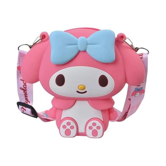 Imagem de Bolsa Kawaii Hello Kitty de Silicone Sanrio - Saco Infantil para Crianças