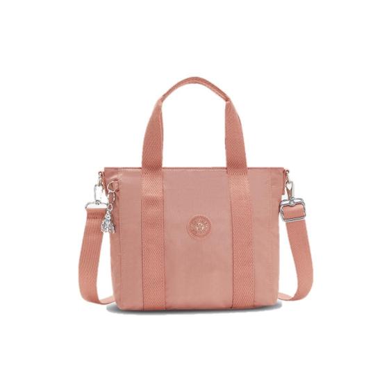 Imagem de Bolsa Kipling Asseni Pequena Transversal Rosa 4 Divisórias