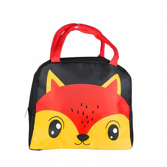 Imagem de Bolsa Lancheira Térmica Infantil Quente Frio Desenho Animais