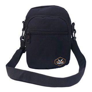 Imagem de Bolsa Lateral Shoulder Bag Yepp Preta Masculina Feminina