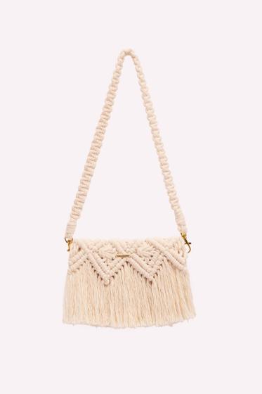 Imagem de Bolsa macramê off white